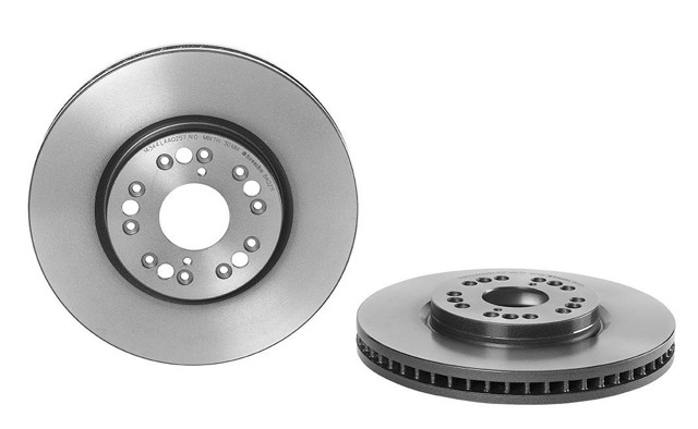 09840211 BREMBO Передние тормозные диски купить в Хмельницкий