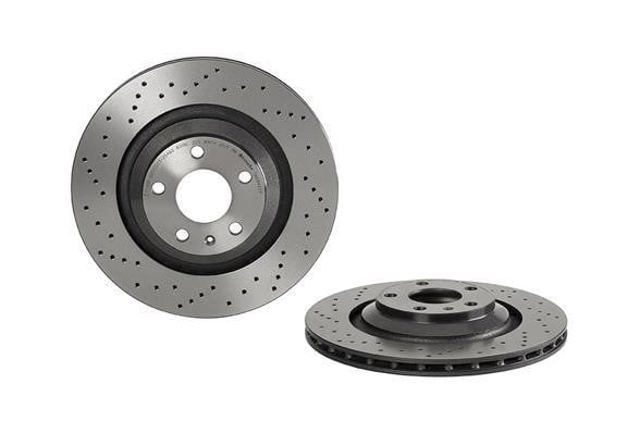 BREMBO 0988422X Диск тормозной задний в наличии Украина