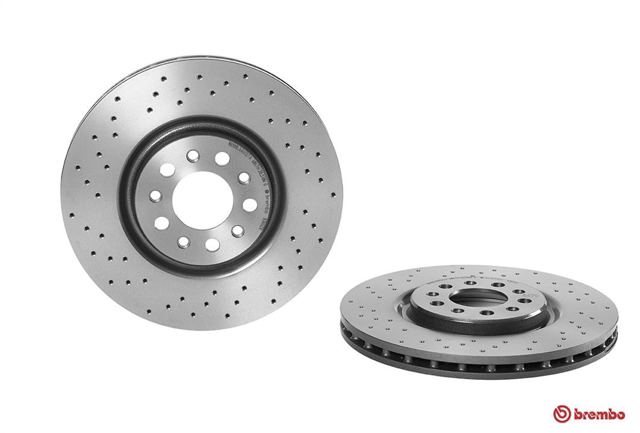 BREMBO 0993652X Передние тормозные диски в наличии Полтава