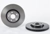 Disco do freio dianteiro 09982121 BREMBO