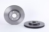 Disco do freio dianteiro 09A11011 BREMBO