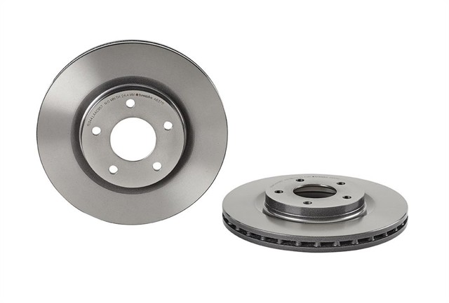 Disco do freio dianteiro 09A63711 BREMBO