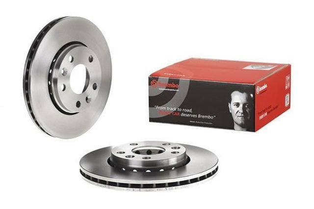 BREMBO 09A72714 Передние тормозные диски в наличии Сумы