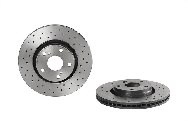 BREMBO 09B0431X Передние тормозные диски в наличии Николаев