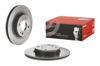 Disco do freio dianteiro 09C92711 BREMBO