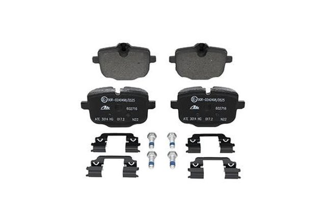 Sapatas do freio traseiras de disco 13046027162 ATE