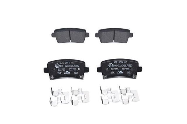 Sapatas do freio traseiras de disco 13046027582 ATE