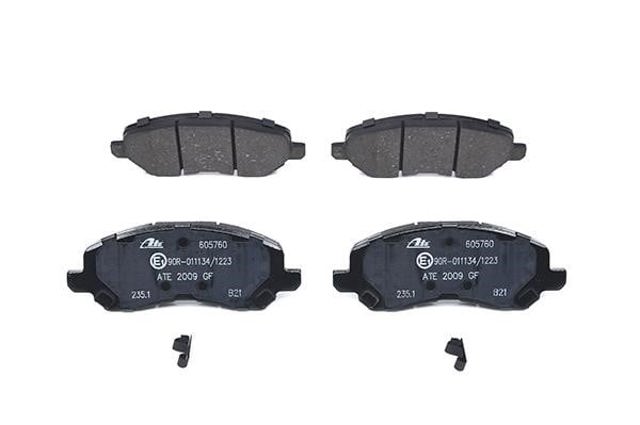 Sapatas do freio dianteiras de disco 13046057602 ATE