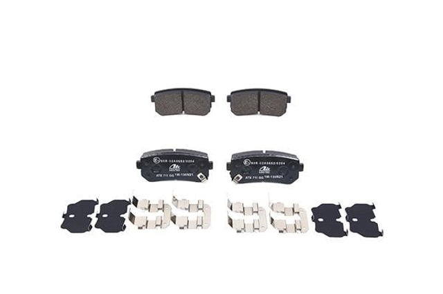 Sapatas do freio traseiras de disco 13046057802 ATE