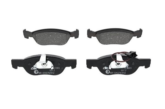 Sapatas do freio dianteiras de disco 13046070652 ATE