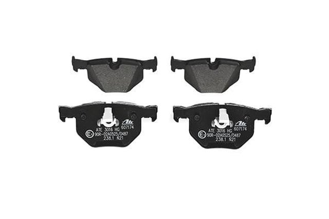 Sapatas do freio traseiras de disco 13046071742 ATE