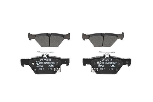 Sapatas do freio traseiras de disco 13046073422 ATE