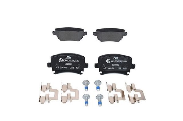 Sapatas do freio traseiras de disco 13047028802 ATE