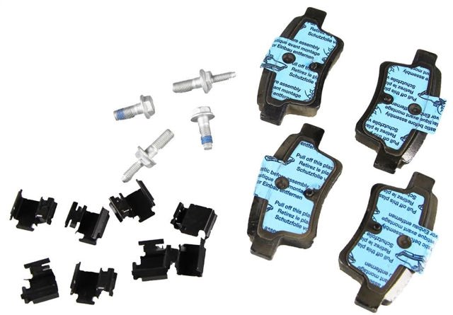 Sapatas do freio traseiras de disco 13047038362 ATE