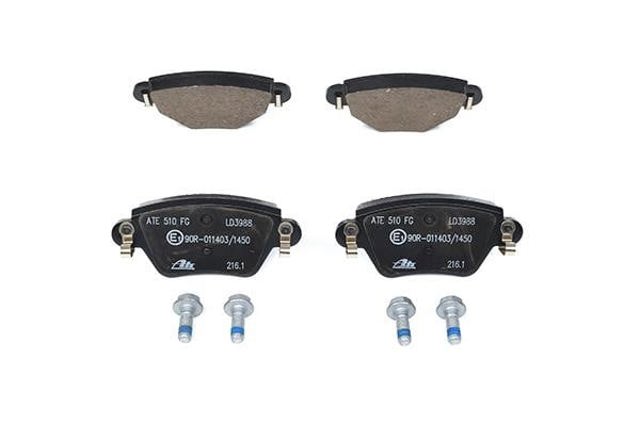 Sapatas do freio traseiras de disco 13047039882 ATE