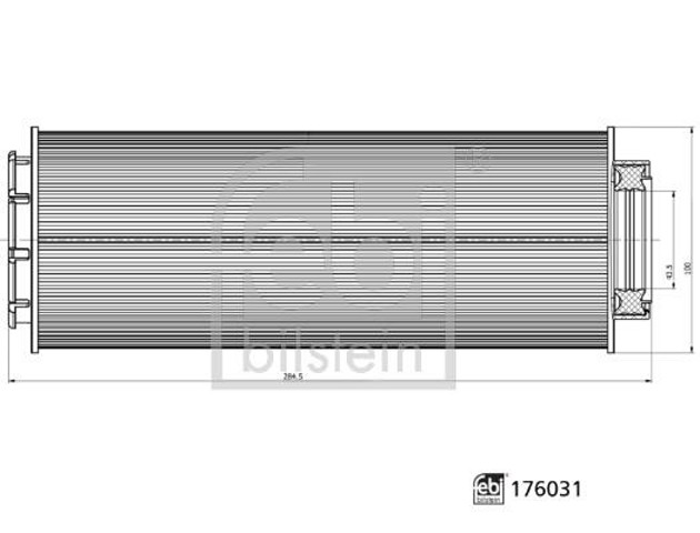 FEBI 176031 Фильтр топливный в наличии Павлоград