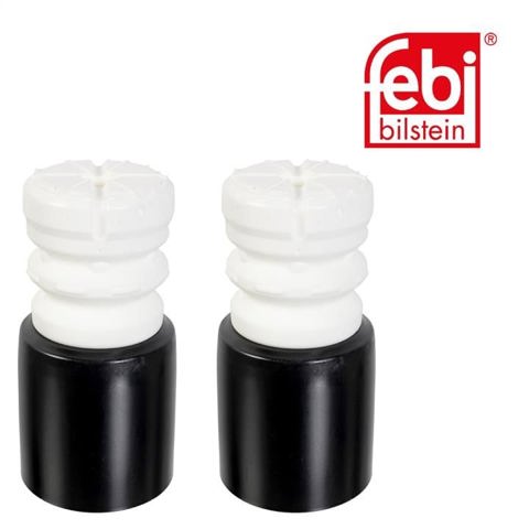 Pára-choque (grade de proteção) de amortecedor traseiro + bota de proteção 180792 FEBI