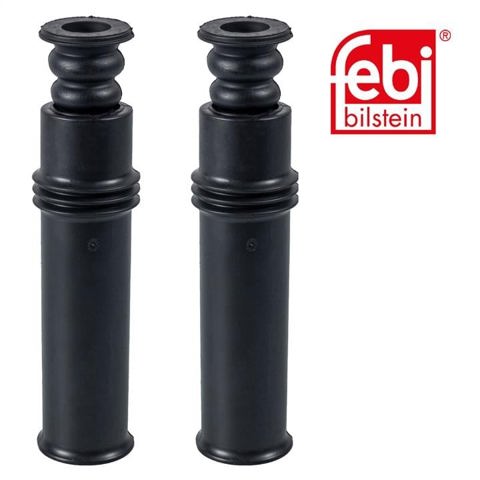 Pára-choque (grade de proteção) de amortecedor traseiro + bota de proteção 181628 FEBI
