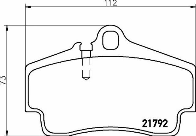 TEXTAR 2179203 Задние тормозные колодки в наличии Хмельницкий