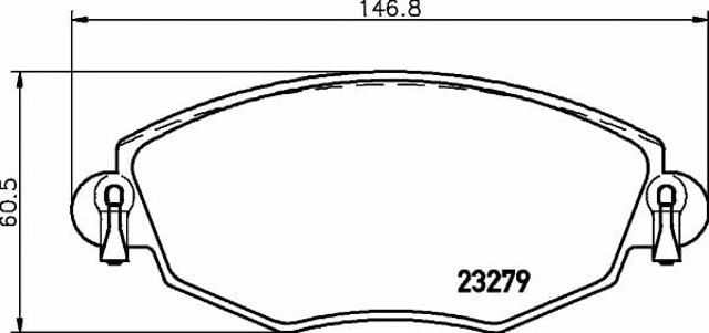 TEXTAR 2327904 Передние тормозные колодки в наличии Сумы