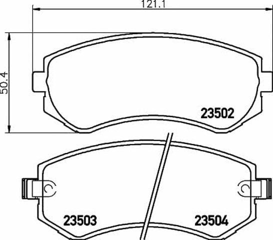 TEXTAR 2350201 Колодки тормозные передние дисковые в наличии Сумы