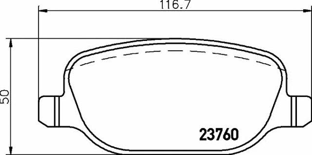 TEXTAR 2376001 Колодки тормозные задние дисковые в наличии Одесса
