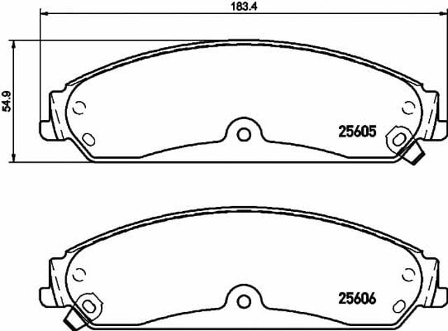 TEXTAR 2560501 Колодки тормозные передние дисковые в наличии Запорожье
