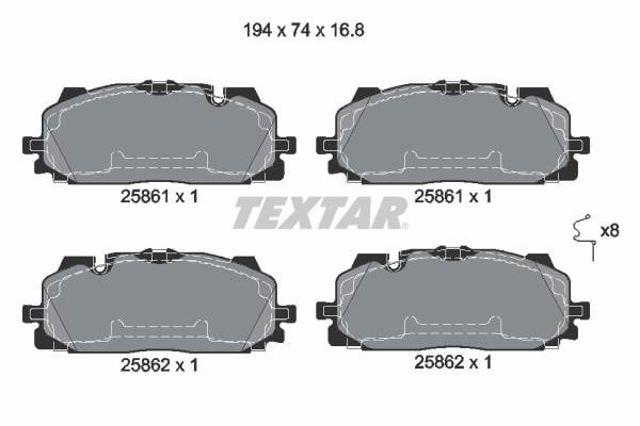 2586101 Textar
