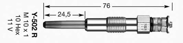 NGK 3852 Свечи накала в наличии Винница