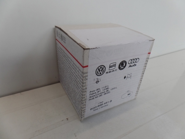 6Q0698451B VAG Колодки тормозные задние дисковые купить в Ирпень