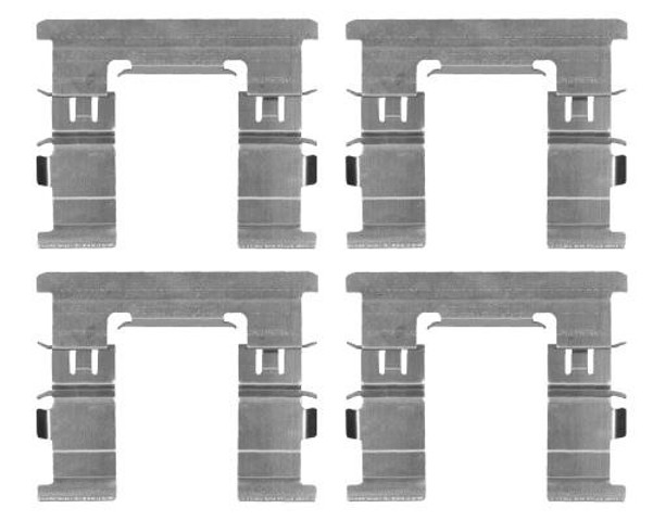 TEXTAR 82545800 Комплект пружинок крепления дисковых колодок передних в наличии Киев