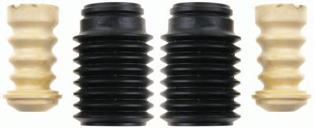 Pára-choque (grade de proteção) de amortecedor traseiro + bota de proteção Nissan Sunny 3 N14