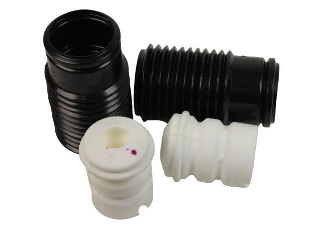 Pára-choque (grade de proteção) de amortecedor traseiro + bota de proteção Toyota Corolla E8