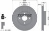 Disco do freio dianteiro 92164203 TEXTAR