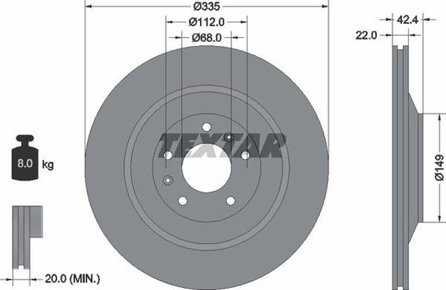 92177005 Тормозные диски купить Львов