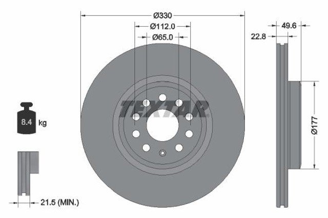 92327103 Передние тормозные диски купить Сумы