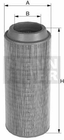 MANN CU16400 Фильтр салона в наличии Николаев