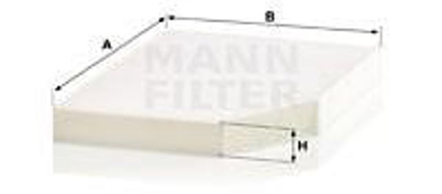 MANN CU30007 Фильтр салона в наличии Черновцы