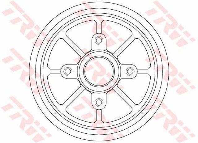 TRW DB4220MR Тормозной барабан в наличии Черновцы