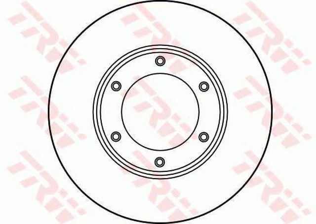 Disco do freio dianteiro Nissan Patrol W260