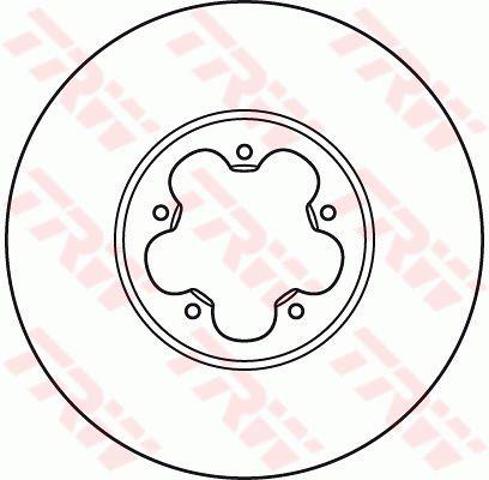 Disco do freio dianteiro Ford Transit 6 V347/8