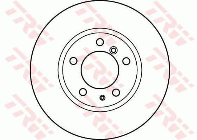 TRW DF2555 Передние тормозные диски в наличии Киев
