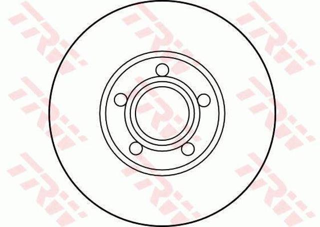 TRW DF2650 Передние тормозные диски в наличии Черкассы