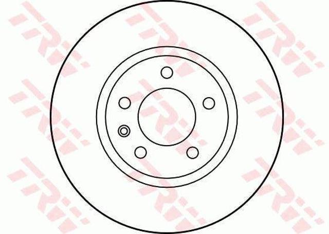 TRW DF2720 Передние тормозные диски в наличии Павлоград