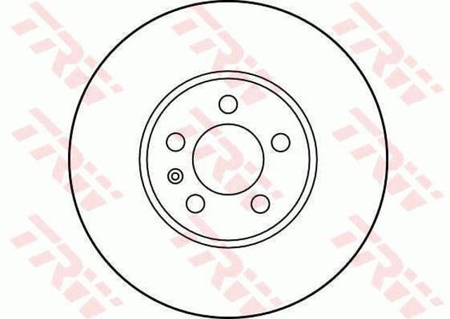 TRW DF2758 Передние тормозные диски в наличии Чернигов