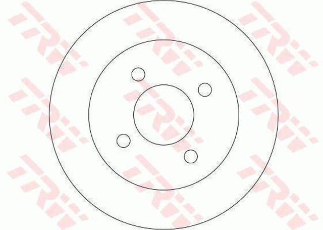 TRW DF4254 Передние тормозные диски в наличии Одесса