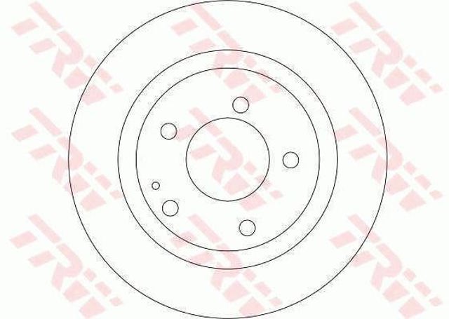 TRW DF4322 Передние тормозные диски в наличии Ирпень