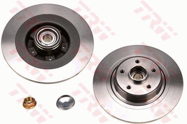 Disco do freio traseiro DF4413BS TRW