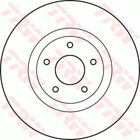DF4989S Передние тормозные диски купить Днепр