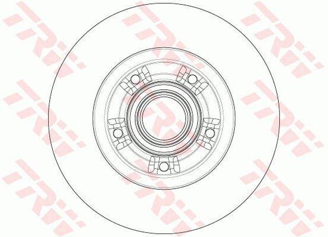 TRW DF6203BS Тормозные диски в наличии Житомир